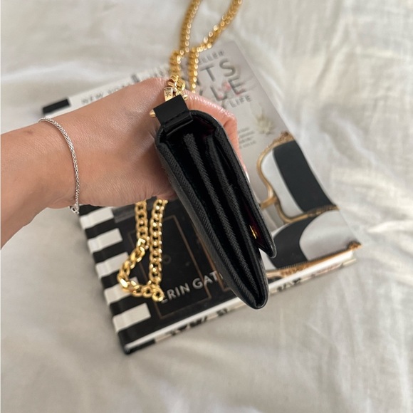 Prada Black Crossbody Bag with Gold Chain - Picture 6 of 12